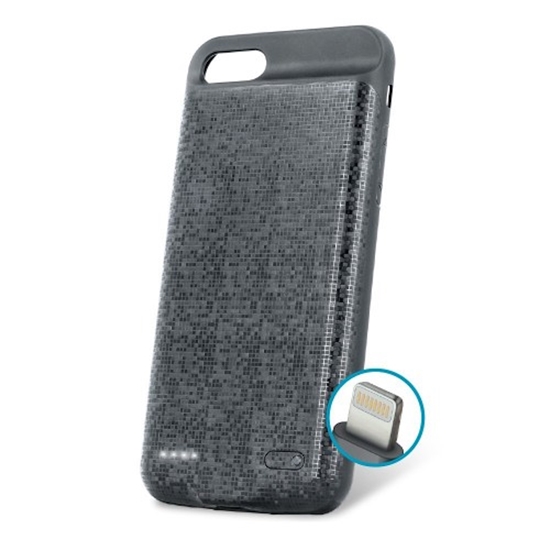Picture of Forever BC-100 iPhone 6 6S akumulatora maciņš 2500 mAh Carbon