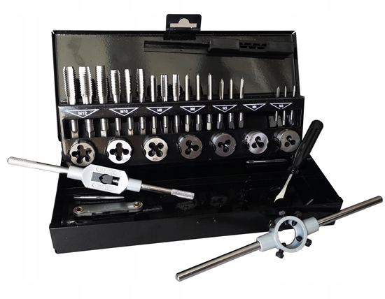 Picture of Forsage Zestaw gwintowników i narzynek 32el. M3-M12