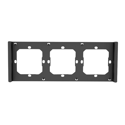 Изображение Frame for switch M5 80 triple 3-fold SONOFF M5-3C-80-F (graphite/black)