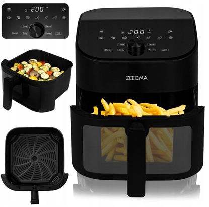 Picture of Frytkownica Beztuszczowa Air Fryer Dua 6,5L1600W 10 Programów Xxl Mocna