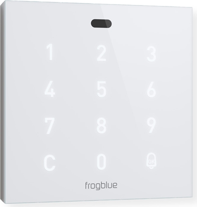 Attēls no Frogblue frogAccess Zutrittskontrolle und Gebäudesteuerung per PIN-Code