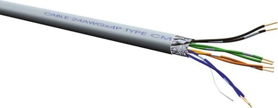Picture of FTP kabelis kat.5e, Solid Wire, 300m, Roline
