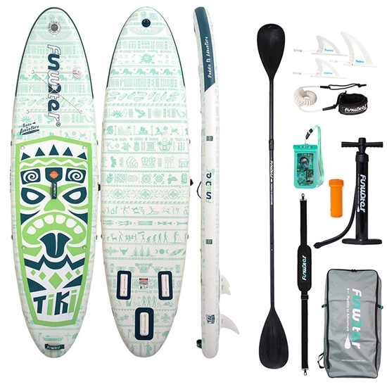 Picture of FunWater SUP paddleboard SUPFW05D Tiki 3,2m (green)
