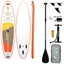 Attēls no FunWater SUP paddleboard SUPFW69B 3,35m (orange-white)