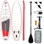 Attēls no FunWater SUP paddleboard SUPFW69C 3,35m (red-white)