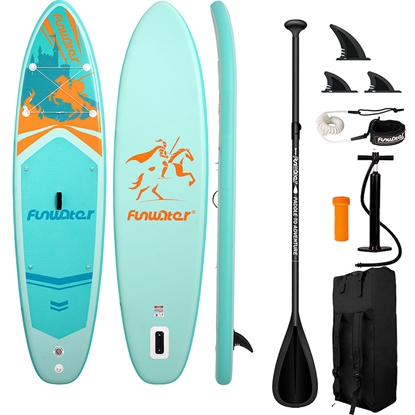 Attēls no FunWater SUP paddleboard SUPFW70A 3,5m (turquoise)