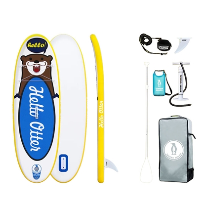 Attēls no FunWater Tuxedo Sailor children's SUP paddle board 2,4m (blue)