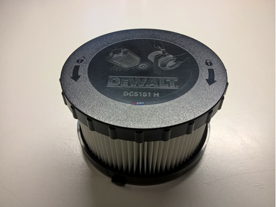 Изображение Gaisa filtrs putekļsūcējiem DeWalt 1002089-00