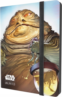 Attēls no Gamegenic Gamegenic: Star Wars Unlimited Card Game - 18-Pocket Album - Leia Organa/Jabba the Hutt