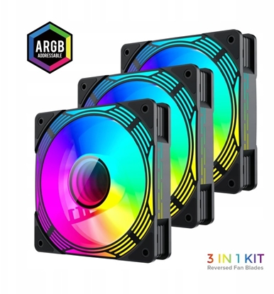 Picture of Gamemax Case Fan | KF300R BK | Black