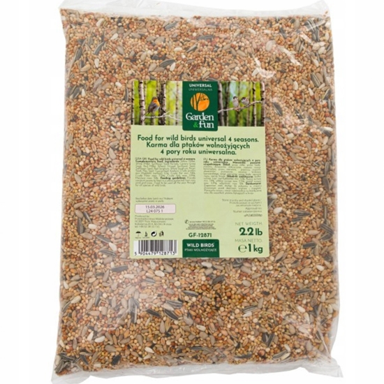 Picture of Garden&Fun Karma dla ptaków wolnoyjcych uniwerslna-4 pory roku 1 kg