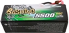 Picture of Gens Ace Akumulator G-Tech 5500mAh 4S1P 14.8V 60C HardCase RC car Lipo