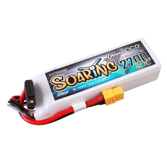 Picture of Gens ace G-Tech Soaring 2700mAh 11.1V 30C 3S1P LiPo Battery