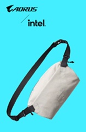 Picture of Gigabyte AORUS Intel | Sling Bag | Grey