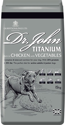 Picture of GILBERTSON&PAGE Dr John Titanium Rich in Chicken with Vegetables 15 kg