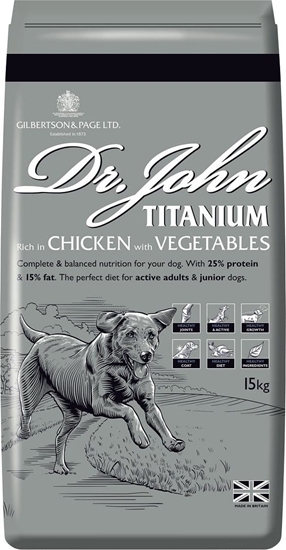 Picture of GILBERTSON&PAGE Dr John Titanium Rich in Chicken with Vegetables 15 kg