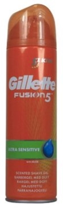 Attēls no Gillette Fusion 5 Ultra Sensitive Shave Gel 200 ml