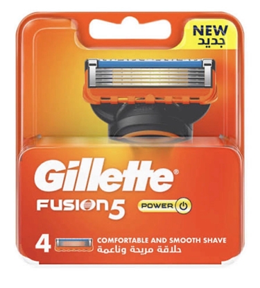 Attēls no Gillette Fusion5 Power Replacement Razor Blades 4pcs