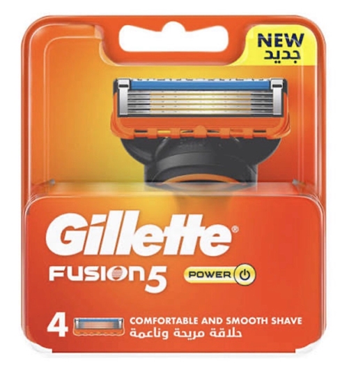 Picture of Gillette Fusion5 Power Replacement Razor Blades 4pcs