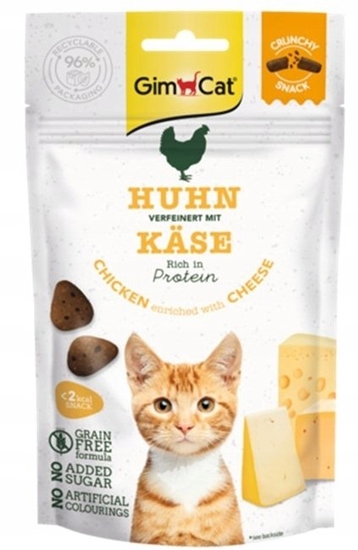 Изображение Gimborn GIMCAT CRUNCHY SNACK Kurczak i ser 50g /12