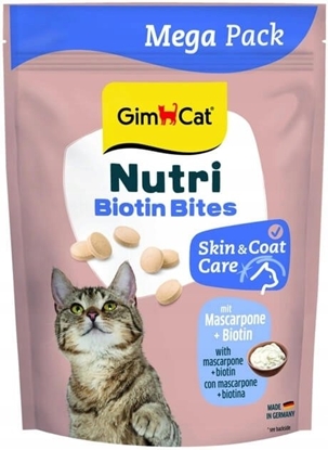 Изображение Gimborn GIMCAT NUTRI BITES BIOTIN MASCARPONE      425g   /12