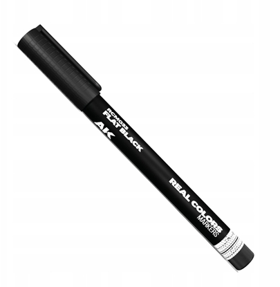 Picture of Gimmik AK Interactive: Real Colors Markers - RCM033 - Flat Black