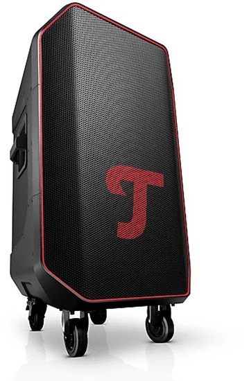 Picture of Gonik Teufel Teufel ROCKSTER 2 wireless Event-Bluetooth-Speaker black red