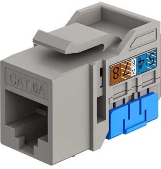 Picture of Goobay Modu Keystone RJ45 CAT 6A, UTP, Slim & Short