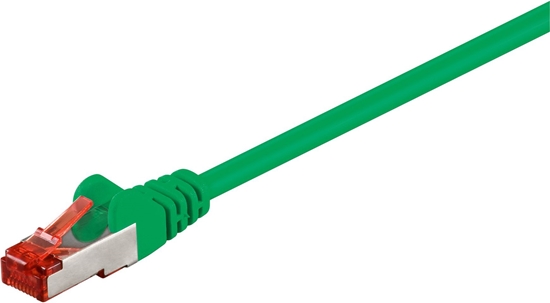 Picture of Goobay RJ-45/RJ-45, kat.6, S/FTP, zielony, 1m (95474)