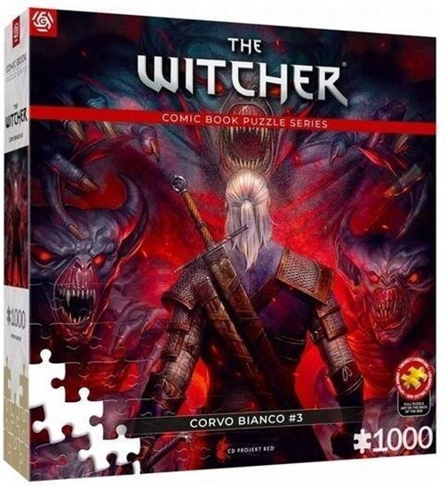 Picture of Good Loot Puzzle 1000 The Witcher (Wiedmin) Corvo Bianco