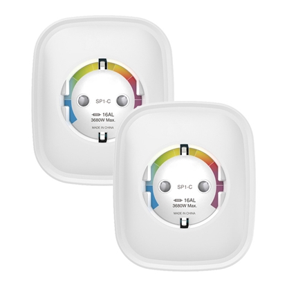 Picture of Gosund SP1-HE WiFi smart socket, 2 pieces (HomeKit) (two-pack) 16A