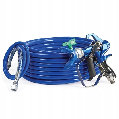 Picture of Graco GRACO STANOWISKO MALARSKIE PISTOLET CONSTRACTOR PC COMPACT + W BLUEMAX II 1/4 x 15m + KOCÓWKA BICZOWA 3/16 x 1,4m + DYSZA 517