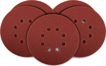 Attēls no Graphite Krki cierne 150 mm, K100, 5 szt., z 8 otworami, 65mm