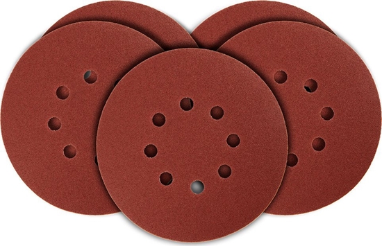 Picture of Graphite Krki cierne 150 mm, K150, 5 szt., z 8 otworami, 65mm