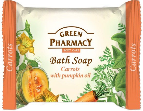 Picture of Green Pharmacy Mydo w kostce Body Care Carrots 100g