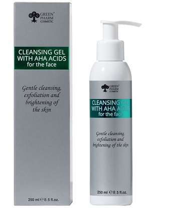 Picture of Greenini GREEN PHARM COSMETICS_Cleansing Gel With AHA Acids el peelingujcy do twarzy 250ml