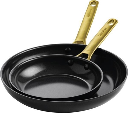 Picture of GreenPan Padova Reserve 2 pcs Frying Pan Set 20+26cm Black