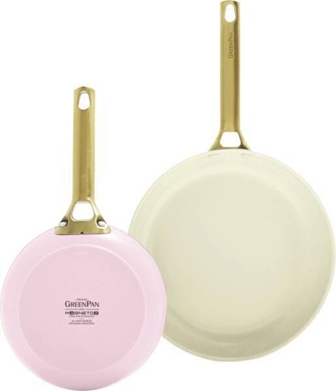 Picture of GreenPan Padova Reserve 2 pcs Frypan Set 20+26cm Blush Pink