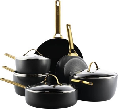 Изображение GreenPan Padova Reserve 6 pcs Pot & Pan Set Black