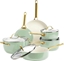 Attēls no GreenPan Padova Reserve 6 pcs Pot & Pan Set Green