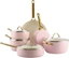 Picture of GreenPan Padova Reserve 6 pcs Pot & Pan Set Pink