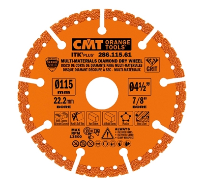 Picture of Griešanas disks Cmt 286.115.61; 115x22,23 mm