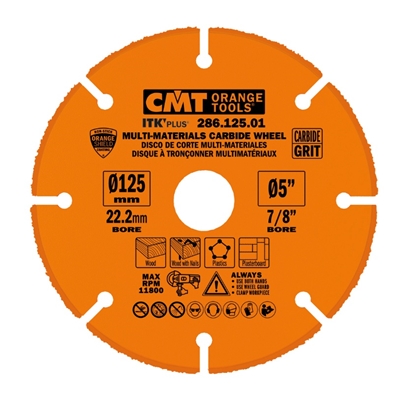 Picture of Griešanas disks Cmt 286.125.01; 125x22,23 mm
