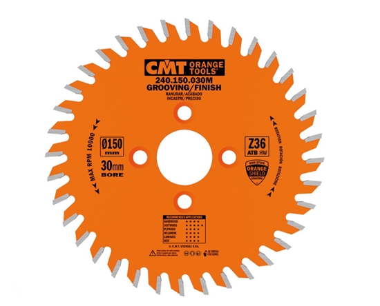 Изображение Griešanas disks kokam CMT 240.120.040H; 120x20 mm; Z24; 10°