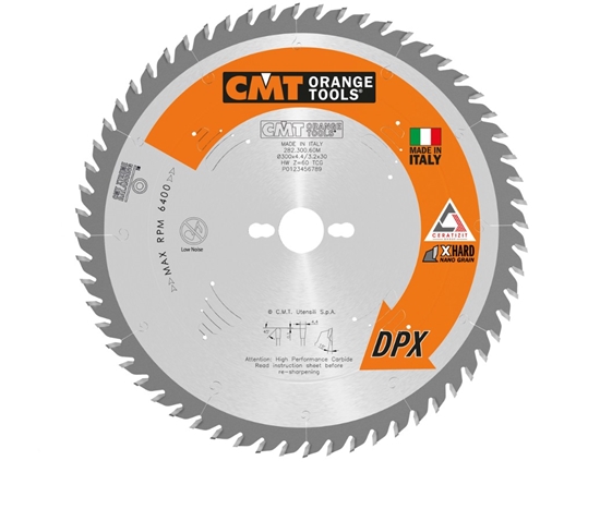 Изображение Griešanas disks kokam CMT 282.380.72W; 380x80 mm; Z72; 15°