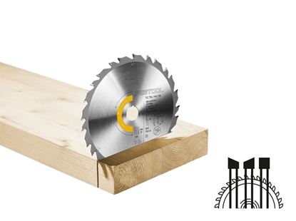 Attēls no Griešanas disks kokam Festool 578585; 160x20x1,6 mm; Z25; 13°