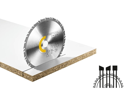 Attēls no Griešanas disks kokam Festool 578586; 160x20x1,6 mm; Z35; 10°