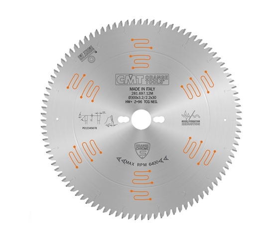 Picture of Griešanas disks laminātam CMT 281.768.52H; 168x20 mm; Z52; -5°