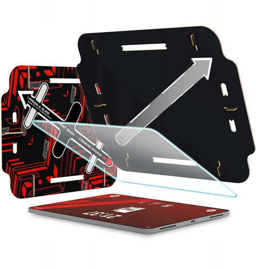 Изображение GrizzGlass Folia matowa GrizzGlass MatteScreen Easy do Apple iPad Air 11" 2024 / 11" 2025 / 11" 2026