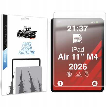 Изображение GrizzGlass Folia matowa GrizzGlass PaperScreen do Apple iPad Air 11" 2024 / 11" 2025 / 11" 2026